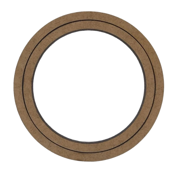 Bastidor De Mdf 16 Cm para Bordado