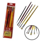 Kit Pincel Para Tela Condor 498 Com 5 Unidades
