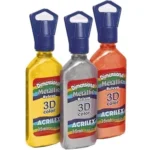 Tinta 3D Dimensional Metalica Acrilex 35ml