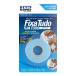Fita Dupla Face Espuma Fixa Tudo 19mm x 1,5m Tekbond. Resistência 550g a cada 15cm
