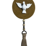 Kit Pendente Divino Caramelo com Cordão de Algodão