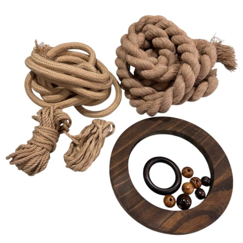 Kit Escultura Trançada com Franjas - Imagem 4