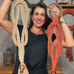 Kit Escultura Trançada com Franjas