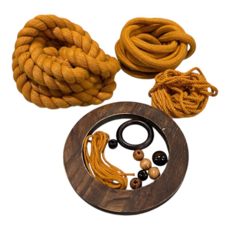Kit Escultura Trançada com Franjas - Imagem 5
