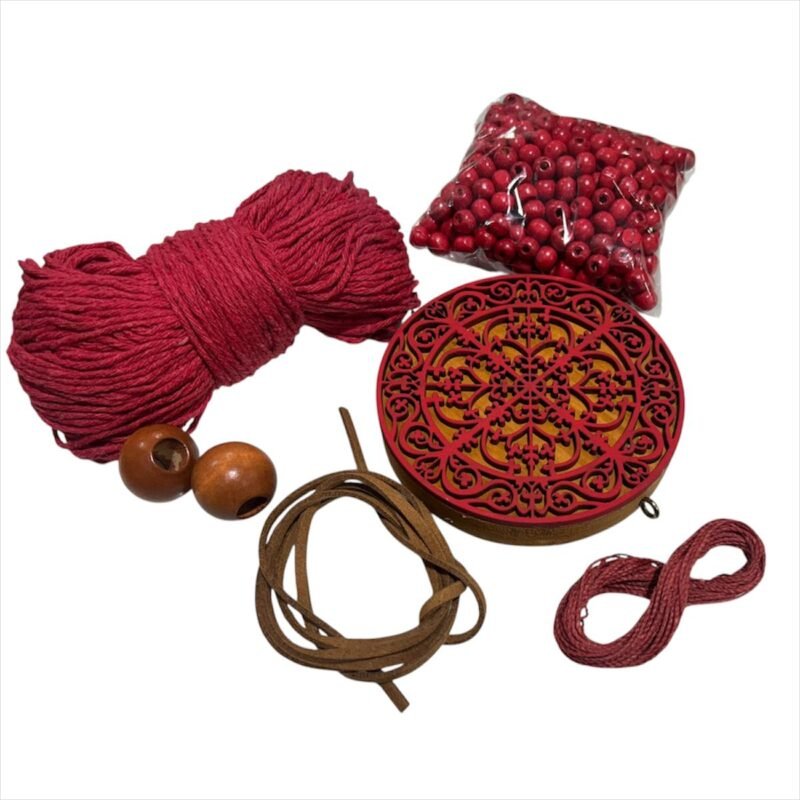 Kit Pendente Mandala Canela com Home Spray - Imagem 4