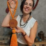 Kit Pendente Mandala Tangerine com Home Spray