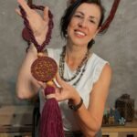 Kit Pendente Mandala Hibisco com Home Spray