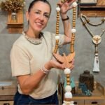 Kit Terço de Madeira com Divino de Pinus