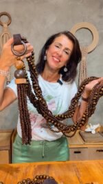 Kit Colar de Mesa Nogueira