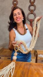 Kit Colar de Mesa  Bambu