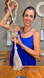 Kit Pendente Mão de Fátima Rústico - Imagem 3