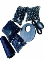 Kit Colar de Mesa Azul Noturno - Imagem 2