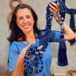 Kit Colar de Mesa Azul Noturno