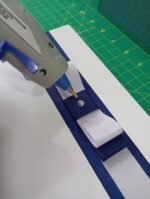 Pistola De Cola Quente Sem Fio Artepunto - Bico Fino Azul - Imagem 3