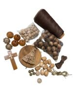 Kit Terço Decorativo Nossa Senhora Rústico - Imagem 3