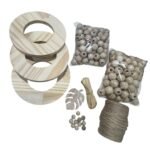 Kit Colar de Mesa Decorativo Pinus