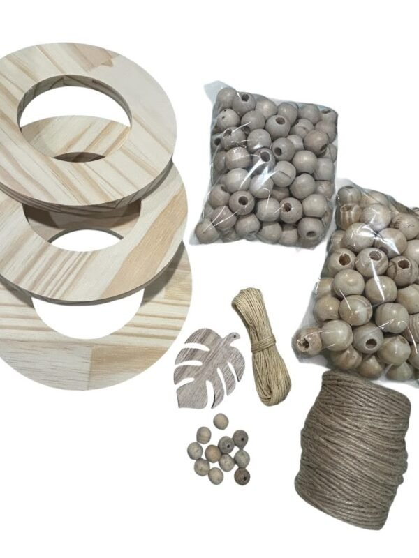 Kit Colar de Mesa Decorativo Pinus
